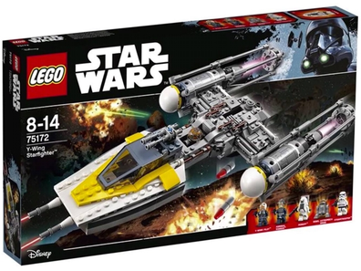 LEGO Set-Y-Wing Starfighter-Star Wars / Star Wars Rogue One-75172-1-Creative Brick Builders